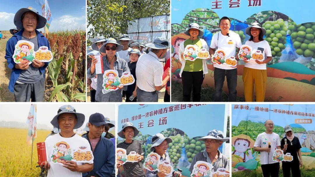 The 2023 Jinnong Planting Plan Tour Plan Harvest Exhibition was successfully held!(图15)